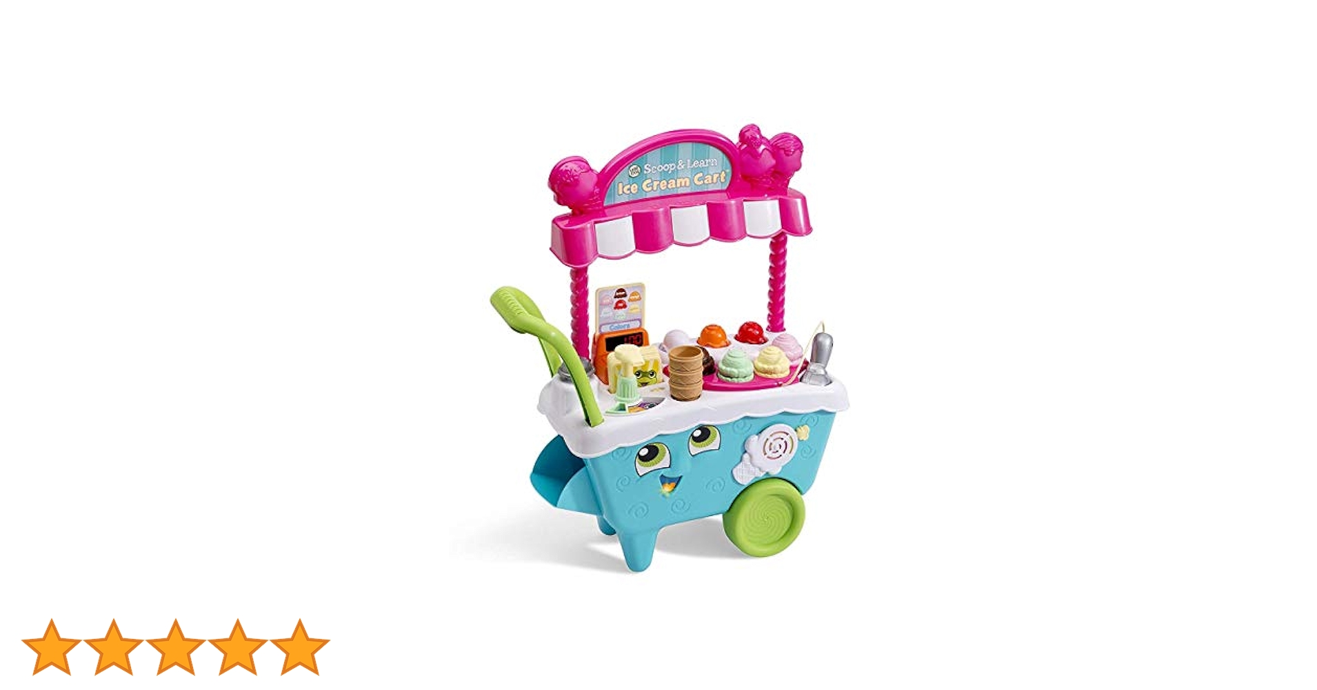 【新品未使用】LeapFrog scoop&Learnアイスクリームカート Amazon.com: LeapFrog Scoop and Learn Ice Cream Cart : Toys